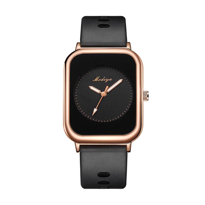 Product Introduction of Sporty Silicone Band Watches for Men and Women with Fashionable Rectangular Dial L3S4 23