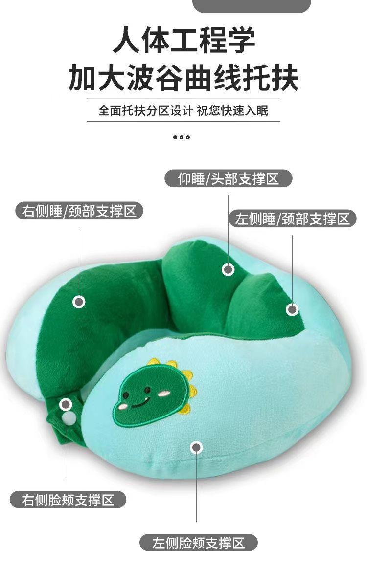 Product Introduction of Khăn Bandana Bảo Vệ Cổ Gối Hình Chữ U, Cho Lái Xe Và Du Lịch, Gối Hình Chữ U Cho Cột Sống Cổ Và Máy Bay, Thích Hợp Để Ngủ Trưa Trên Ô Tô, Cầm Tay Cho Học Sinh, Có Thể Sử Dụng Làm Bịt Mũi 5