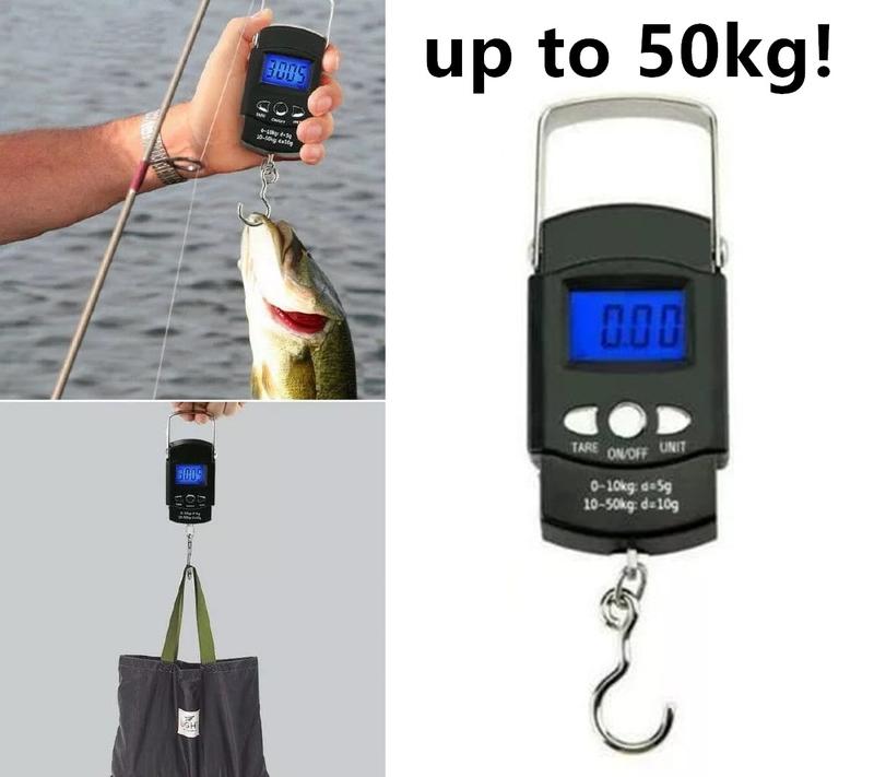 4077 50kg Digital Electronic LCD Luggage Scale Pocket 1g LCD - TikTok ...
