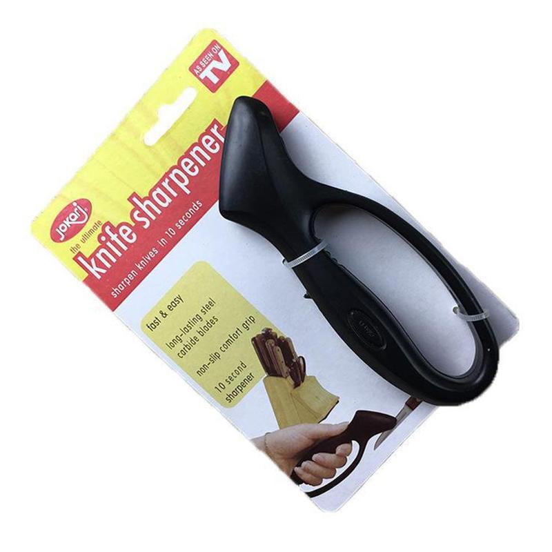 Product Introduction of Single Handle Kitchen Sharpener Quick Sharpener Small Tool Whetstone Conveniente Sharpening F5K5 19