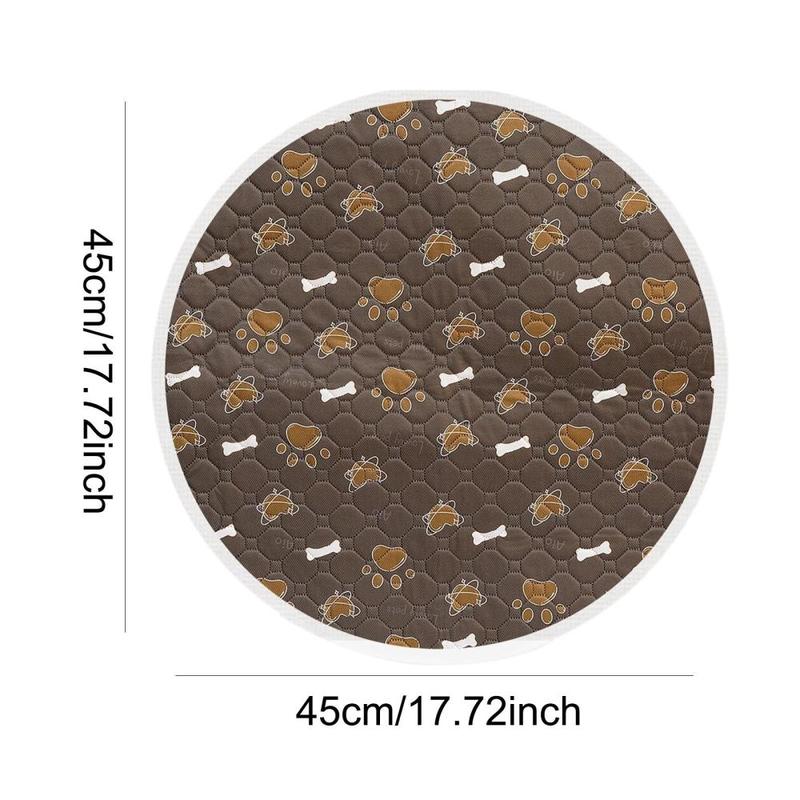 Product Introduction of Washable Dog Pee Pad,Reusable Mat for Crate,Puppy Pet Pads,Training Pad Pet Training Pad,Dog Mat for Dogs Pets 0