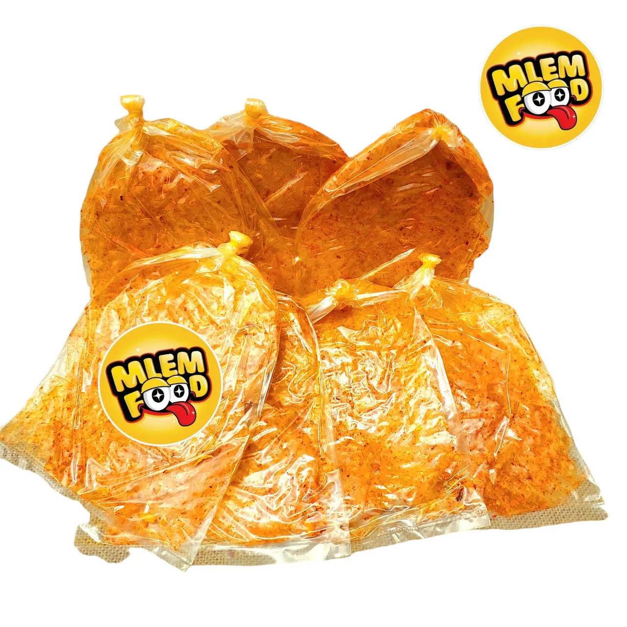 Bánh tráng muỗi nhuyễn siêu cay đậm vị nhà Mlem Food.( 1 gói 50g) Ít chất béo Ăn Vặt Snack Ăn Vặt Snack