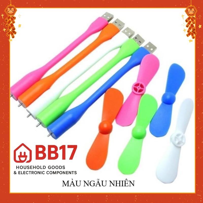 Quạt Mini Uốn Dẻo 2 Cánh Rời USB