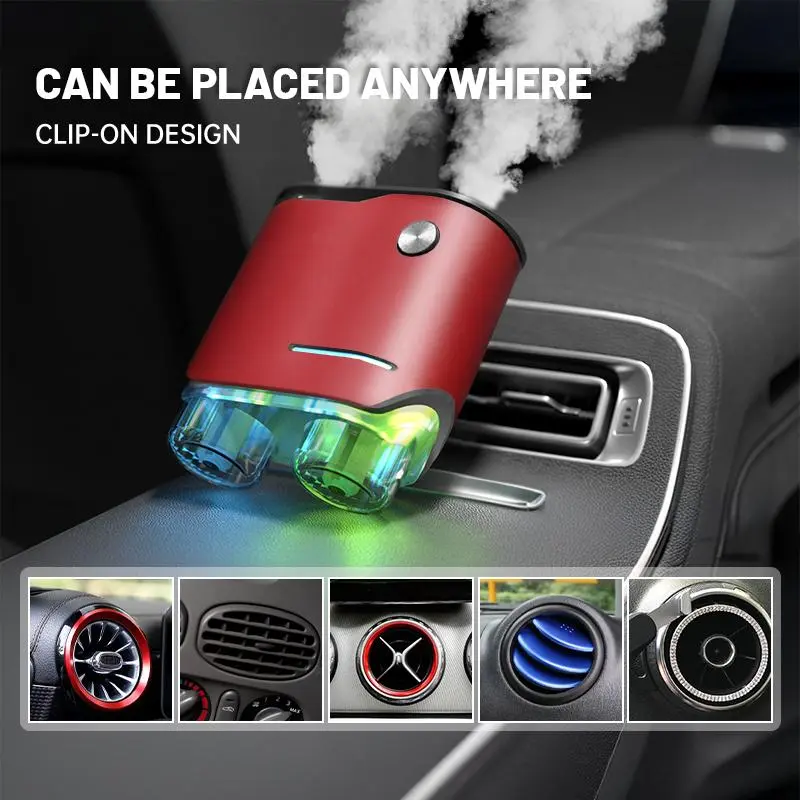USB Rechargeable Car Air Freshener, Automatic Spray Aromatherapy Machine, Car Air Freshener, Home Fragrance Machine, Home Appliances 3