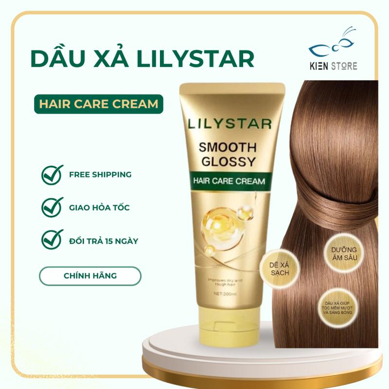 01 Dầu Xả Lilystar 200ml – Dưỡng Mềm Mượt, Phục Hồi Tóc Hư Tổn, Giảm Gãy Rụng