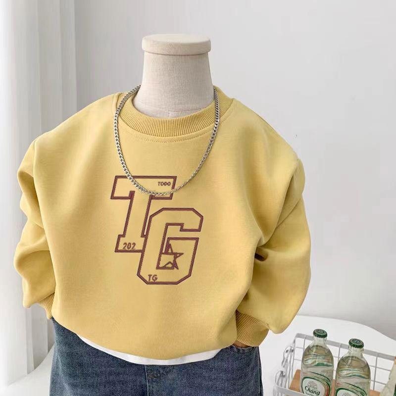 Product Introduction of Áo Hoodie Cho Bé Trai, Phong Cách Phương Tây, Màu Sắc Tươi Sáng, Hàng Mới Về 2023, Phong Cách Hàn Quốc Cho Trẻ Em, Quần Áo Kỹ Thuật Số Tiếng Anh, Dài Tay, Áo Hợp Xu hướng Cho Trẻ Em 6