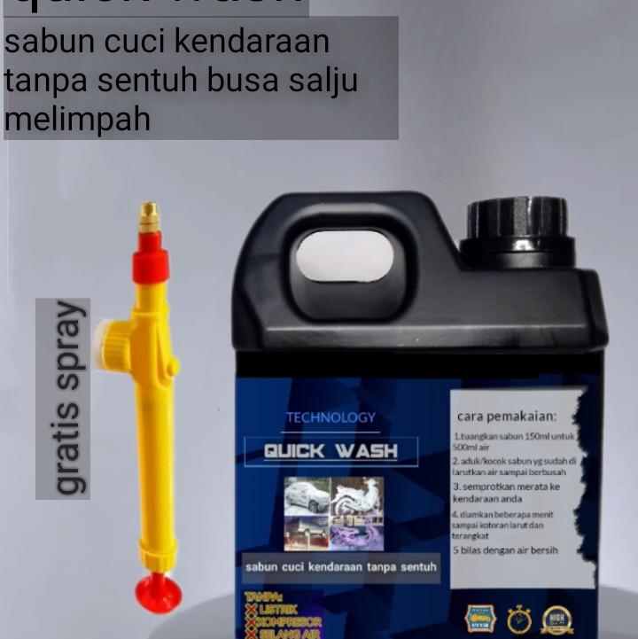 shampo cuci touchles motor dan mobil busa salju melimpah air car Kendaraan 0