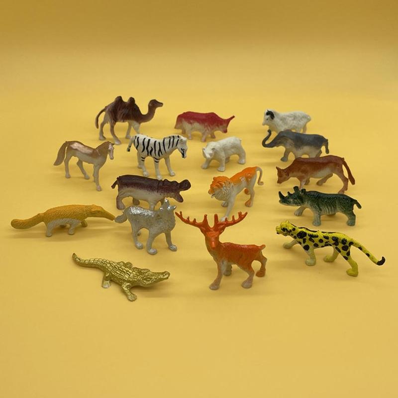 16Pcs/53Pcs Mainan Hewan Animal Besar / Animal Figurine / Sea Animal / Wild Animal 7