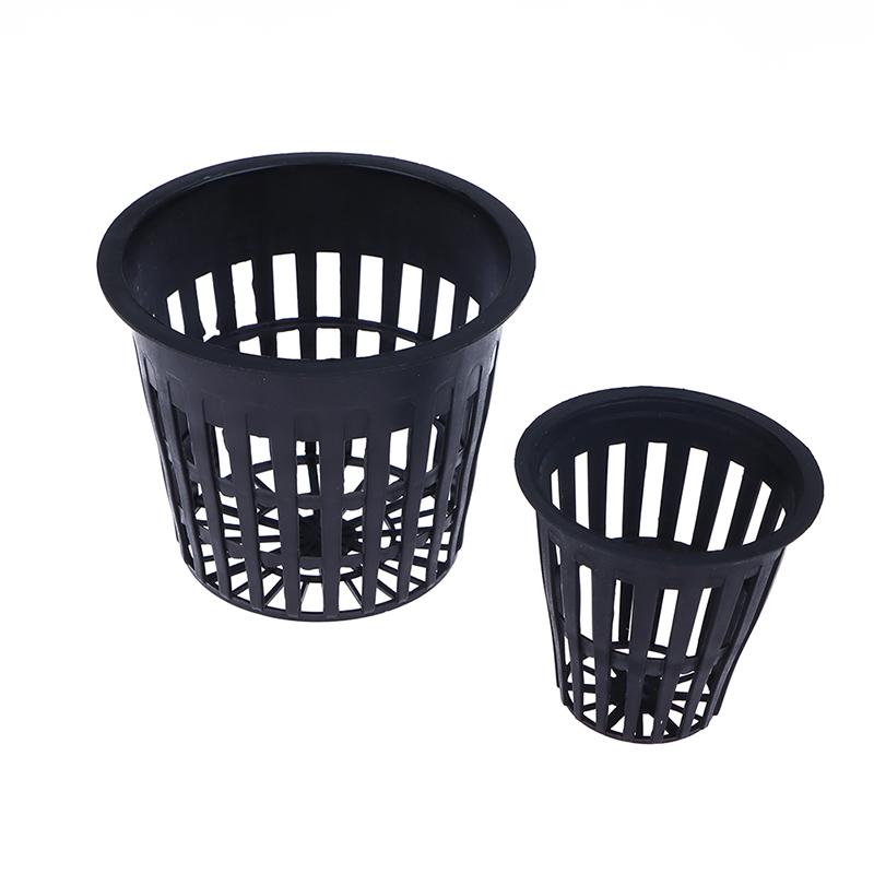 Product Introduction of 10Pcs 2 Inch 3 Inch Grow Orchids Hydroponics Cups Planting Mesh Pot Soilless Net Basket Slotted Colonization Container 20