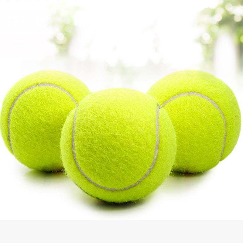 Product Introduction of 1pc  New Tennis Balls  Professional Reinforced Rubber Shock Absorber High Elasticity Durable Training Ball for Club School 22