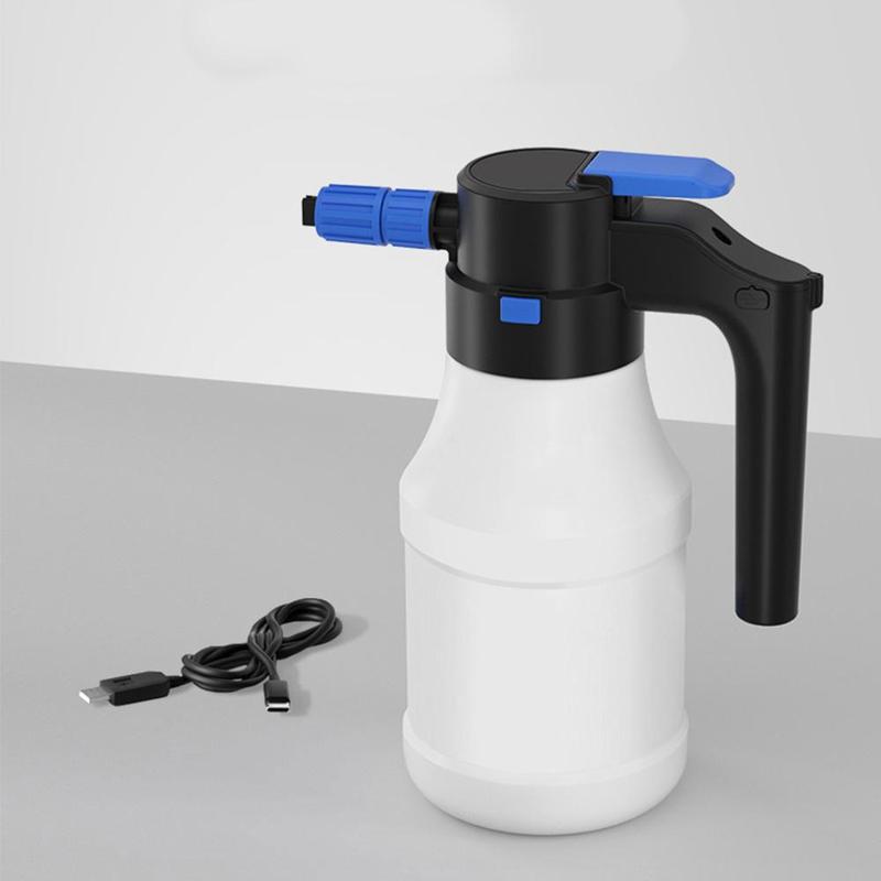 Product Introduction of Electric Car Wash Foam Watering Can High Pressure Pa Pneumatic Universal Type Pot Spray 37