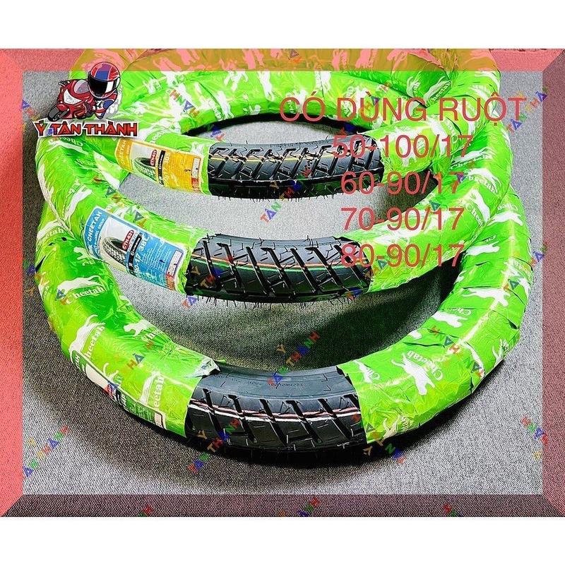  Vỏ xe cheetah dùng ruột gai city grip pro 