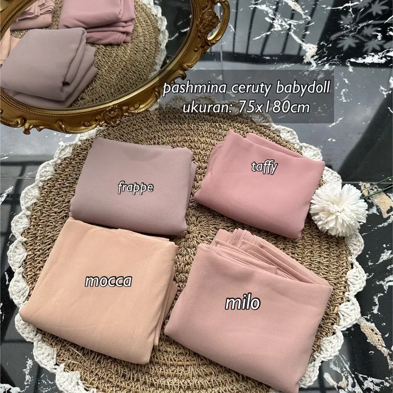PASHMINA CERUTY BABYDOLL 180 CM 3
