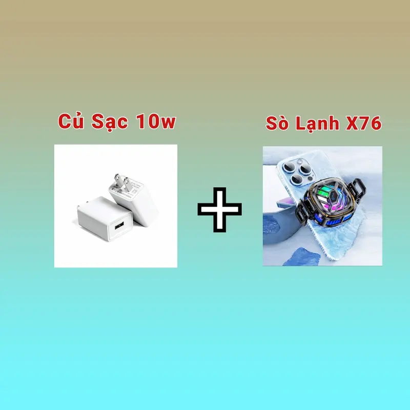 Sò Lạnh X76 Công Nghệ Mới Hỗ Trợ Cả Kẹp Và Từ Tính, Thiết Kế Gaming Hầm Hố Làm Lạnh Sâu Dành Cho Điện Thoại Và Ipad 5