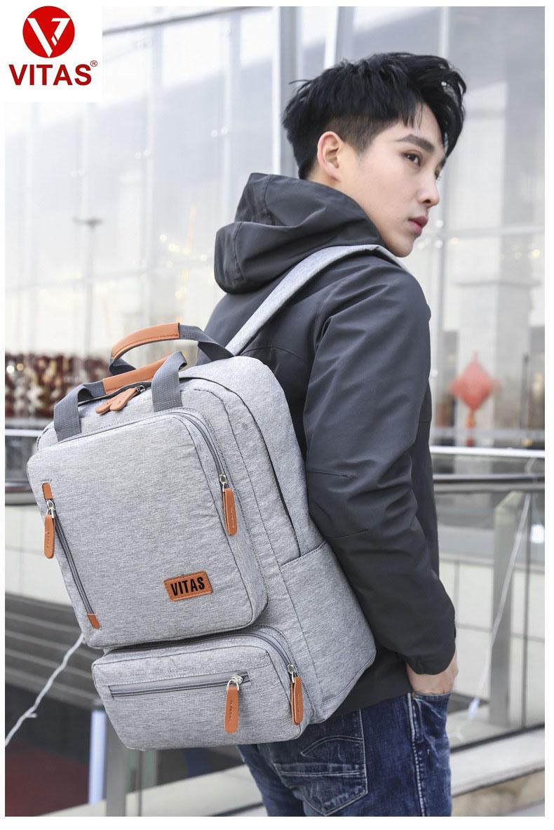 Product Introduction of #balo Đi học Đi chơi thời trang nam nữ SPRTRIP 262 Đeo Vai Backpack 6