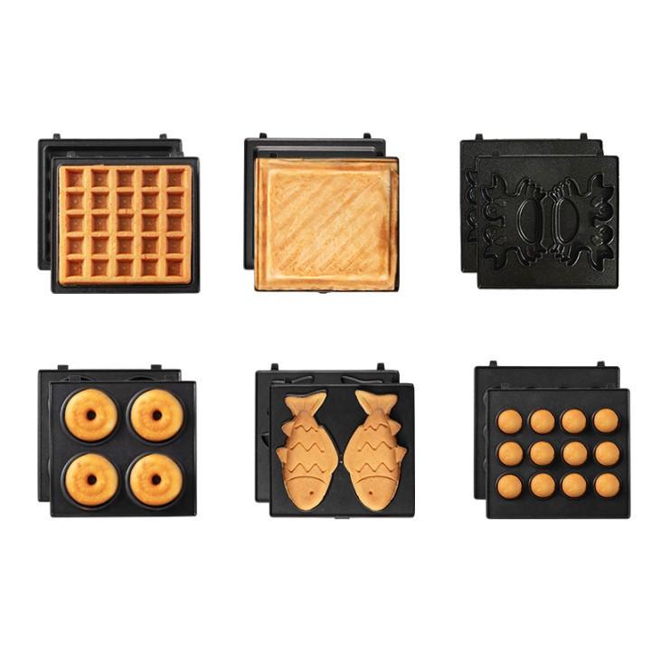 Khuôn làm bánh cho máy YIDPU Đa dạng nhiều phân loại Khuôn Cá , Khuôn Cua , Khuôn Trứng tròn , Khuôn Sandwich , Khuôn Waffle
