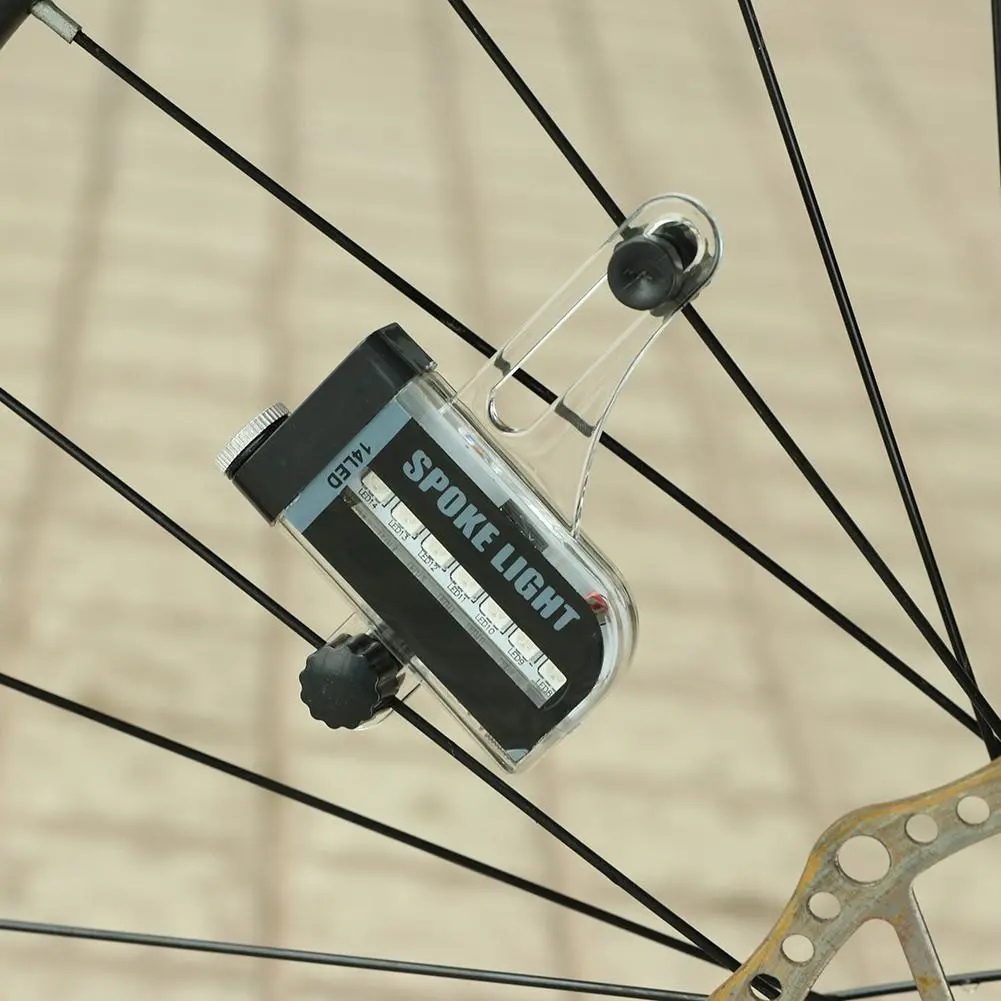 2pcs Waterproof Bicycle Spoke Light LED Mountain Bike Wheel Warning Lamp