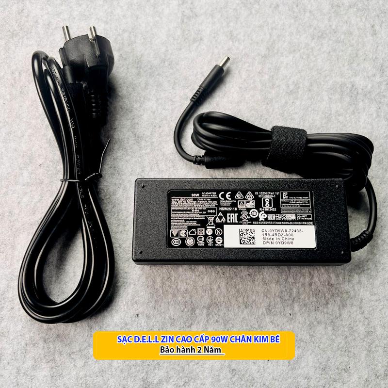 {Bảo hành 2 năm} SạcDell 4.62A 90W KIM NHỎ  SDE462KNAZ 0
