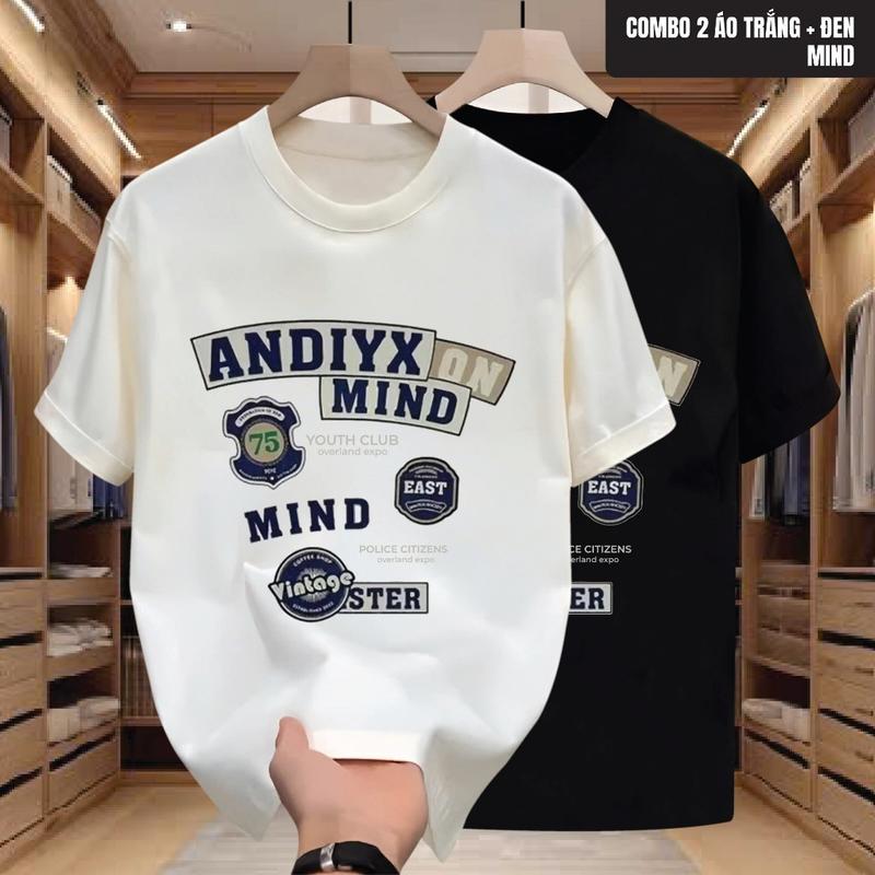 Áo thun Cổ tròn Tee shirt MIND form Unisex nam nữ chất liệu cao cấp phong cách trẻ trung cực chất năng động