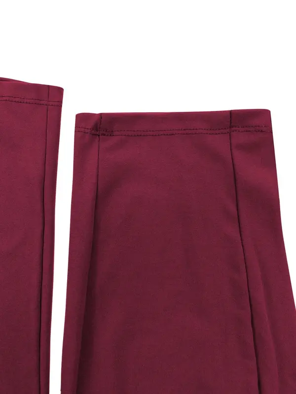 【Plus Size】Pocket Capris Sports Leggings, Sporty High Stretch High Waist Yoga Leggings, Gym Clothes, Ladies Sportswear for Indoor Outdoor Wear 2