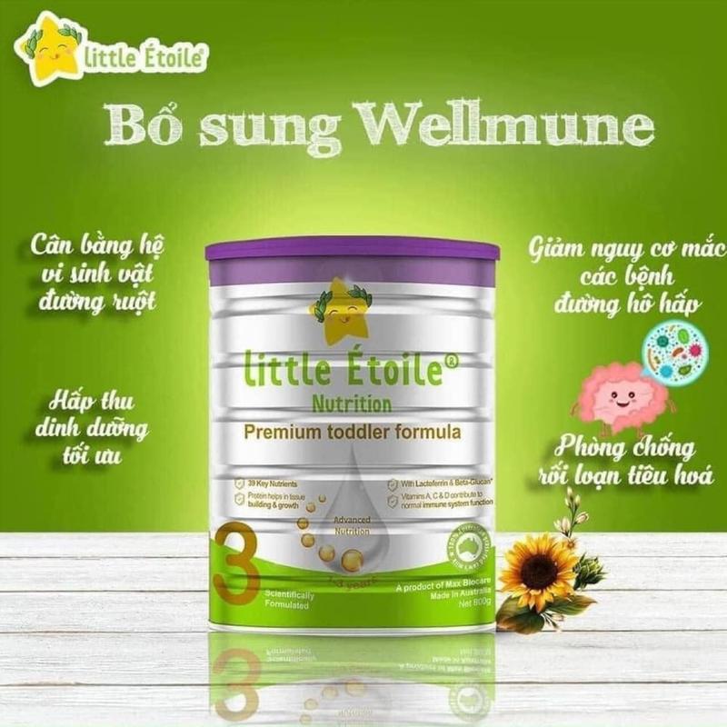 Sữa Little Estoile Ngôi Sao Nhỏ Sữa Công Thức Tăng Trưởng đủ số 800g - Bibishop