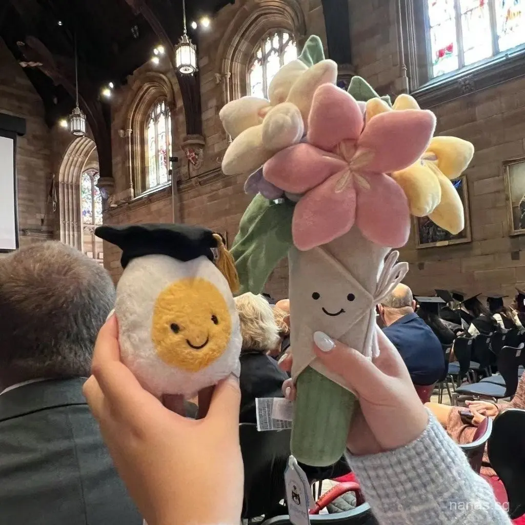 Jellycat Graduation Wedding Bouquet Plush Toy Doll Doll Fun Birthday Gift Bouquet