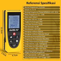 Gambar KEELAT KLDM02 50M Meteran Laser Digital Laser Distance Meter Akurat Laser Rangefinder Diastimeter - 50M Presisi Tinggi dari Keelat DIY Store Kota Tangerang 3 Tokopedia