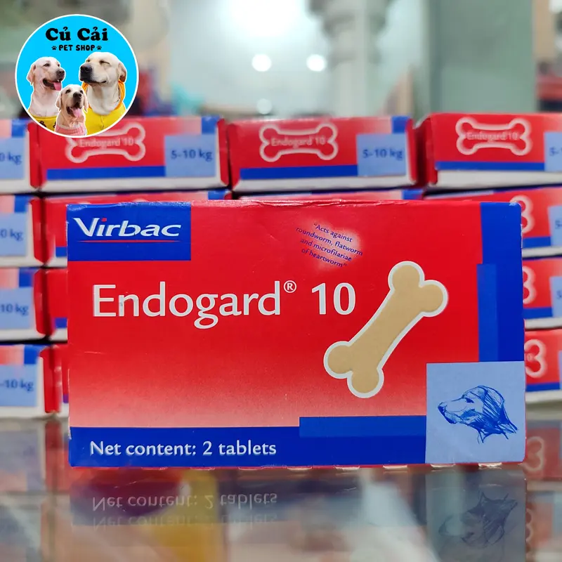 Viên Tẩy Giun Endogard Hương Thịt Bò Cho Cún 4