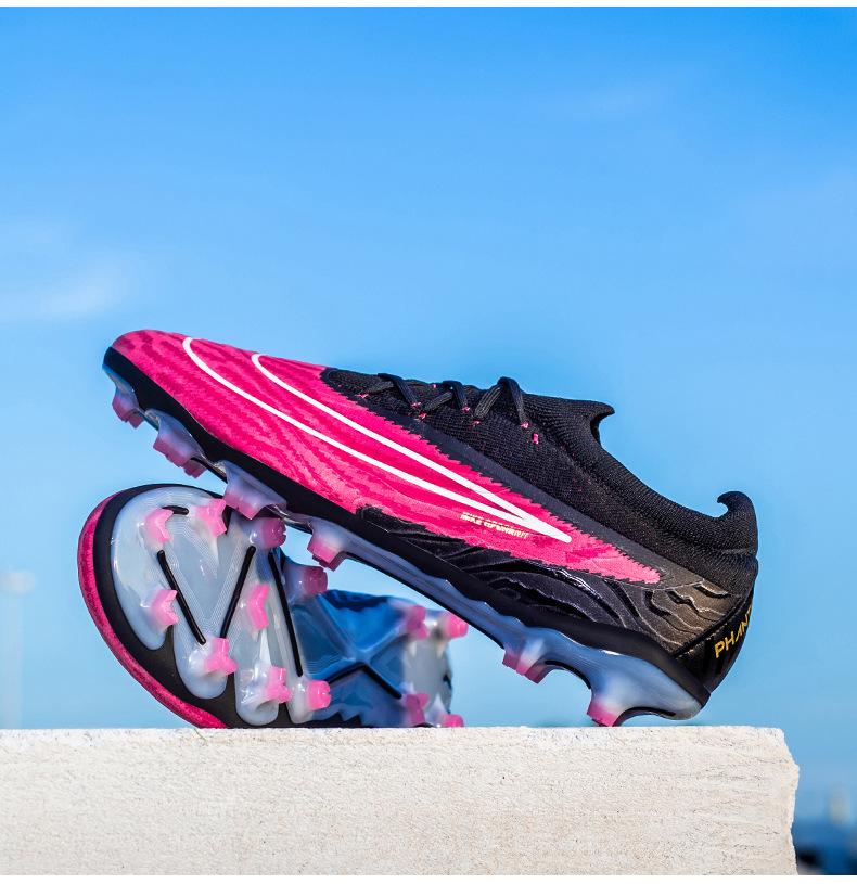 Product Introduction of In Stock Long Nail Broken Nail Football Boots Youth Soccer Shoes Men and Women Same Style More than Sneaker Human Made Sneakers Men and Women Soccer Shoes GT Soccer Shoes Outdoor Non-Slip Soccer Shoes Straight Hair 9