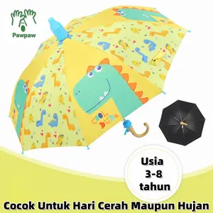 Payung Anak Karakter Premium Payung Mainan Anti Uv Dino/ Payung Motif Animal Kuping Kecil /Payung Pelangi/Umbrella Pelindung Uv Hujan/Laki Laki Perempuan