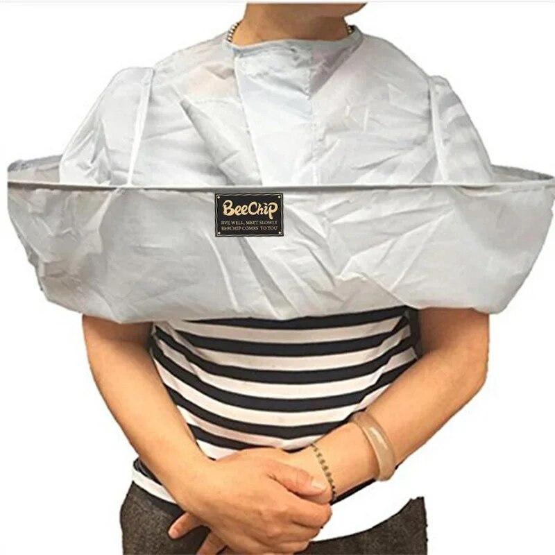 Product Introduction of DIY Hairdressing Cloak Umbrella Cloak Hairdressing Cloak Shaving Cover Hairdressing Apron Household Cleaning Protective 32