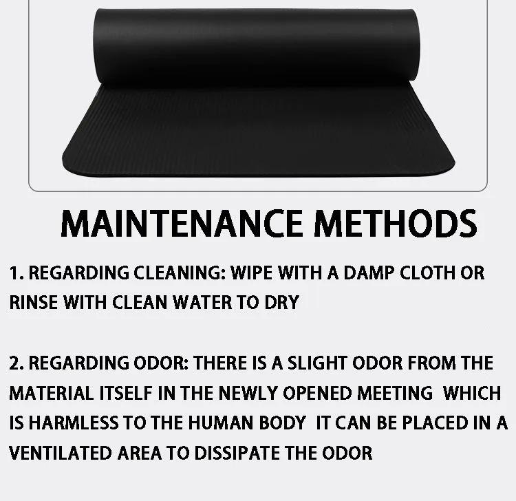 Product Introduction of 2024 NEW 2meter Extended Yoga Mat Thickened Non Slip Widened Beginner's Home Weight Loss and Fitness Mat Sports Floor  Mat Unisex body Management, bodybuilding 9