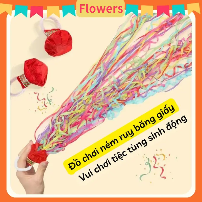 [Super Hot] Paper Streamer Throwing Toys, Paper Bags for Fun Throwing on New Year's Day, Party Supplies - Miu Party ulta