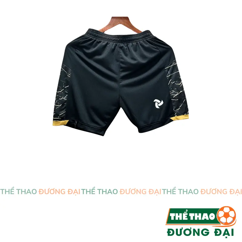 Quần Áo Bóng Đá Thiết Kế JP Thunder Đen Thun Mè Cao Cấp Thoáng Khí Thể Thao Đương Đại 2
