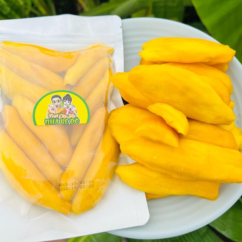 (DẦY - BEST SELLER) XOÀI MIẾNG DẦY SẤY DẺO CHUA NHIỀU 250G - NHÀ BE ĐÔ