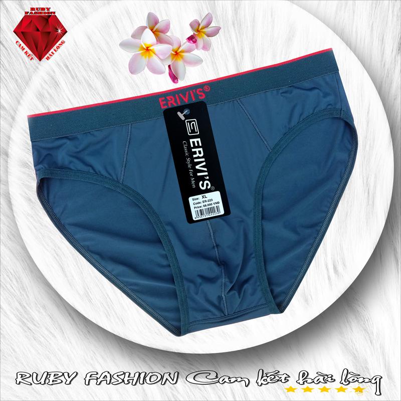 Set 5 chiếc quần sịp nam, quần lót nam Erivis, Chất liệu thun lạnh cao cấp, co giãn 4 chiều, hàng Việt Nam chất lượng cao 3