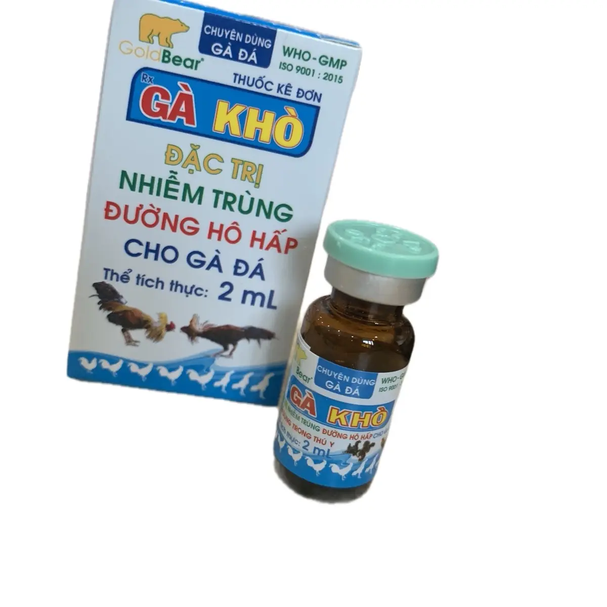 ￼GÀ KHÒ - SẢN PHẨM CHUYÊN DÙNG CHO GÀ chai 2ml