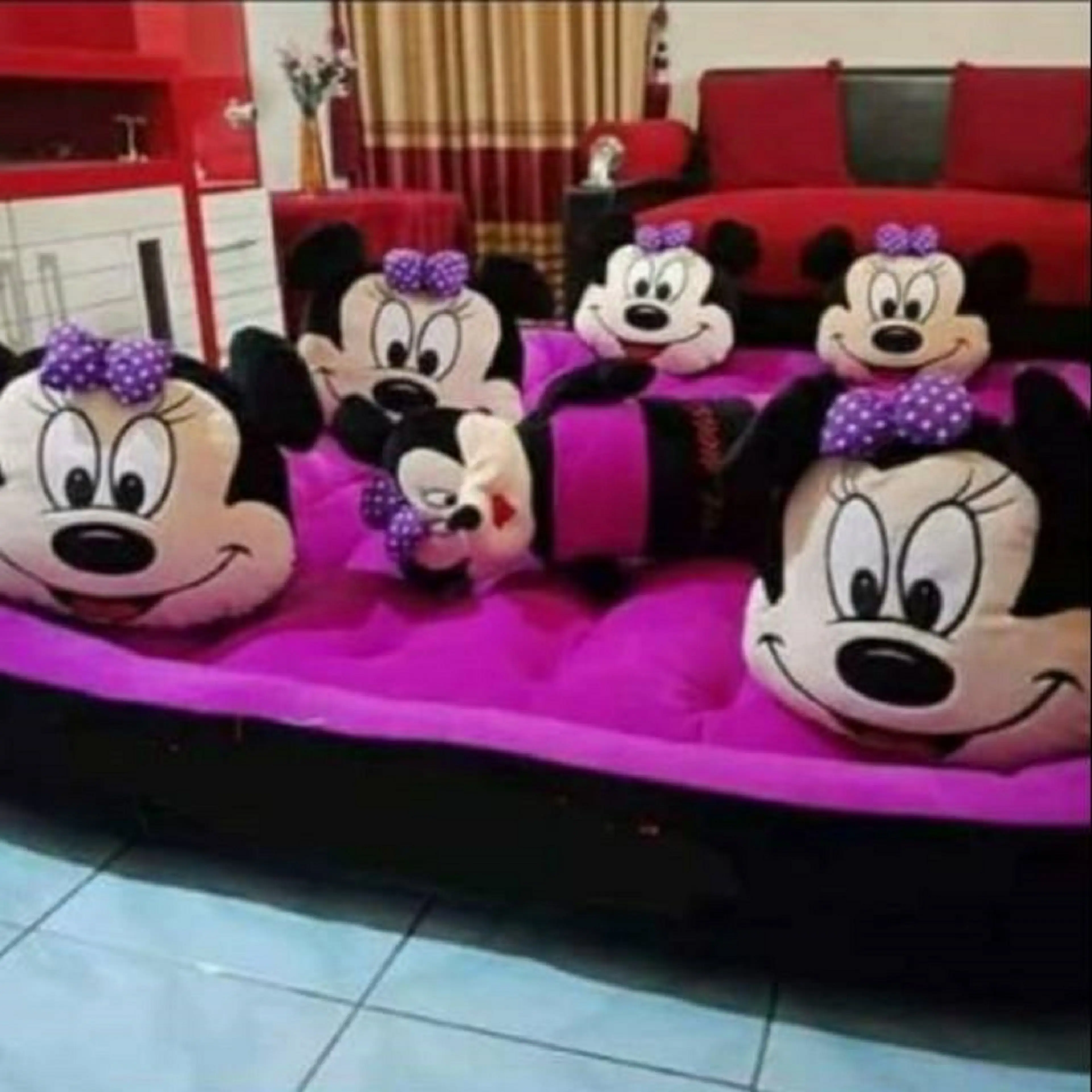 PREMIUM Kasur Gender Karakter super jumbo bantal furniture