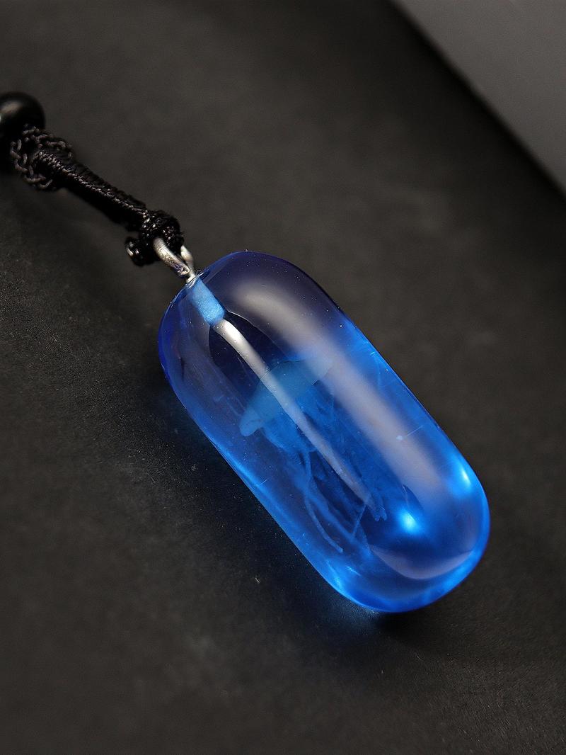 Product Introduction of Fashionable Jellyfish Design Pendant Necklace for Women & Men,  Fashion Jewelry for Party, Daily Clothing Decor, Trendy All-match & Exquisite Jewelry for Birthday Gift 10