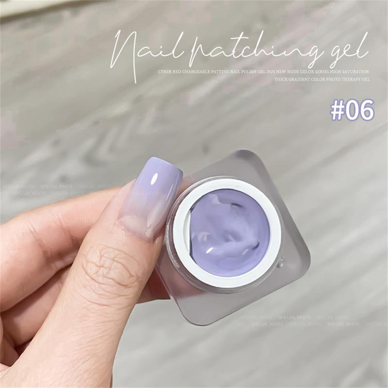 Sơn móng tay, XEIJAYI, Màu từ từ, Tranh màu không rửa miễn phí, Gel làm móng Pat Nữ bột  mắt hồng ombre  tráng gương 6