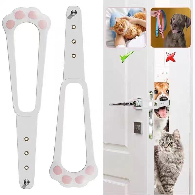 Product Introduction of Chốt cửa mèo, với bộ ổn định, Giá đỡ cửa mèo Có Thể Điều Chỉnh 5 kích cỡ, để cho mèo vào 12
