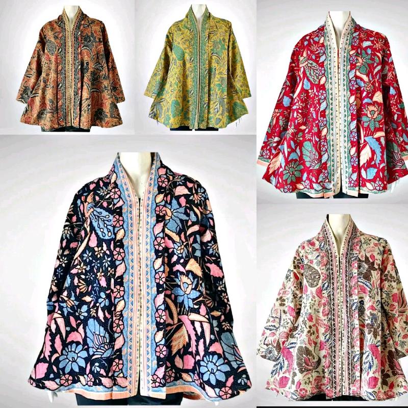 Atasan Batik Wanita modern motif 3 negri series- Blouse batik wanita - Blouse batik modern 0
