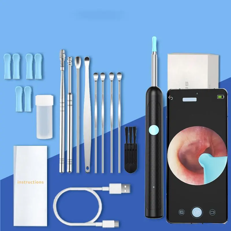Ear Wax Removal Tool with Camera, Ear Cleaning Tool with Accessories, Earwax Removal Tool for iOS & Android, Personal Care Products 0