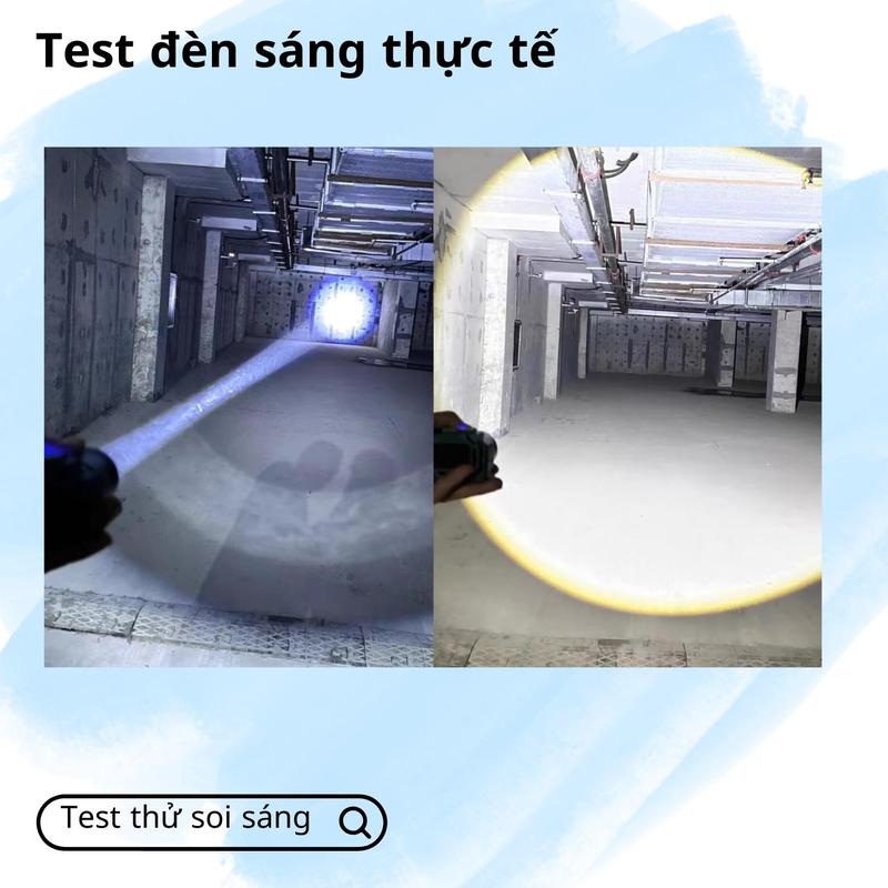 [LOẠI MỚI] Đèn pin đội đầu siêu sáng,  pin liên tục 8h ~ 12 tiếng , thu/tỏa dễ dàng, chống nước mưa pin  đèn đèn pin  đội đầu den  pin led dendo ida sieu sang 3
