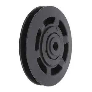 95/100mm Roda Katrol Bearing Roda Kabel Peralatan Gym Bahan Nilon Untuk Kabel Gym COD