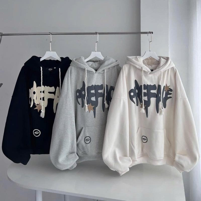 Product Introduction of Áo Khoác Nỉ In Chữ Nổi Jacket Top Nam Nữ Chống Nắng Giữ Ấm Khi Gió Lạnh Về - Women 8