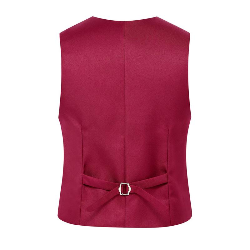 Bộ Đồ Đơn Giản Màu Trơn Cho Nam, Áo Vest Ôm Sát, Cổ Chữ V, Không Tay, Ngực Đơn, Giải Trí, Tiệc Tùng, Quán Bar, Váy Dự Tiệc, Áo Ghi Lê, Quần Áo Bảo Hộ Lao Động 6