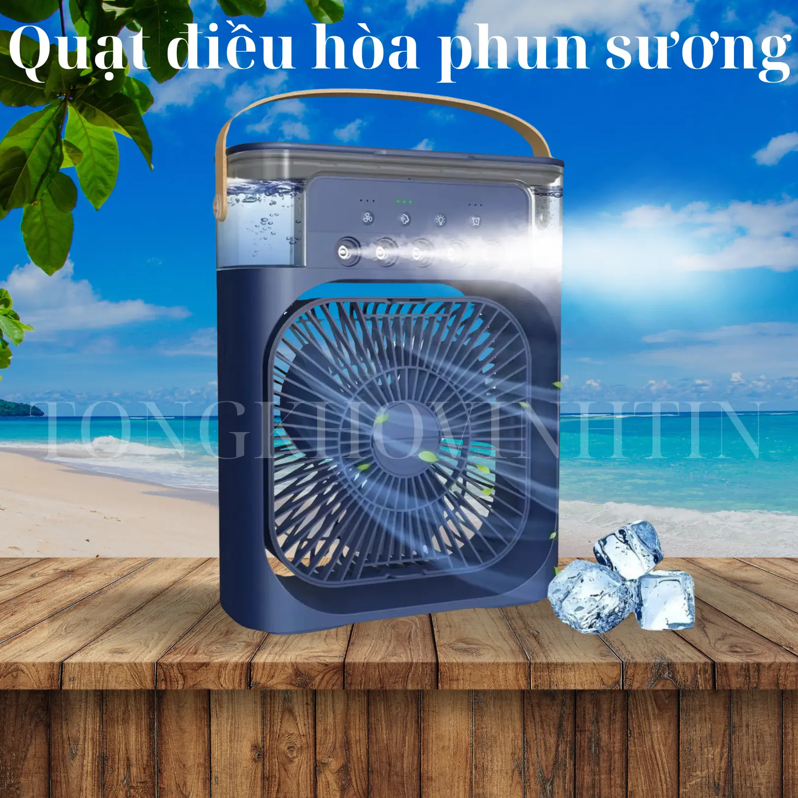 Quạt Điều Hòa Phun Sương USB