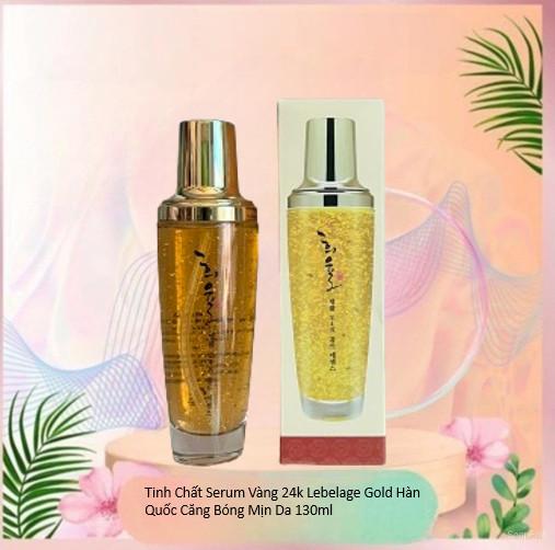 Tinh Chất Serum Vàng 24k Lebelage Heeyul Premium Gold Hàn Quốc Căng Bóng Mịn Da 130ml - THUYBEAUTY Skincare Collagen  Nữ Làm Đẹp Da Trà