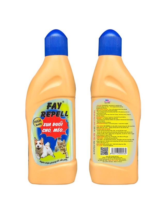 Ngăn phóng uế, xua đuổi chó mèo -400ml